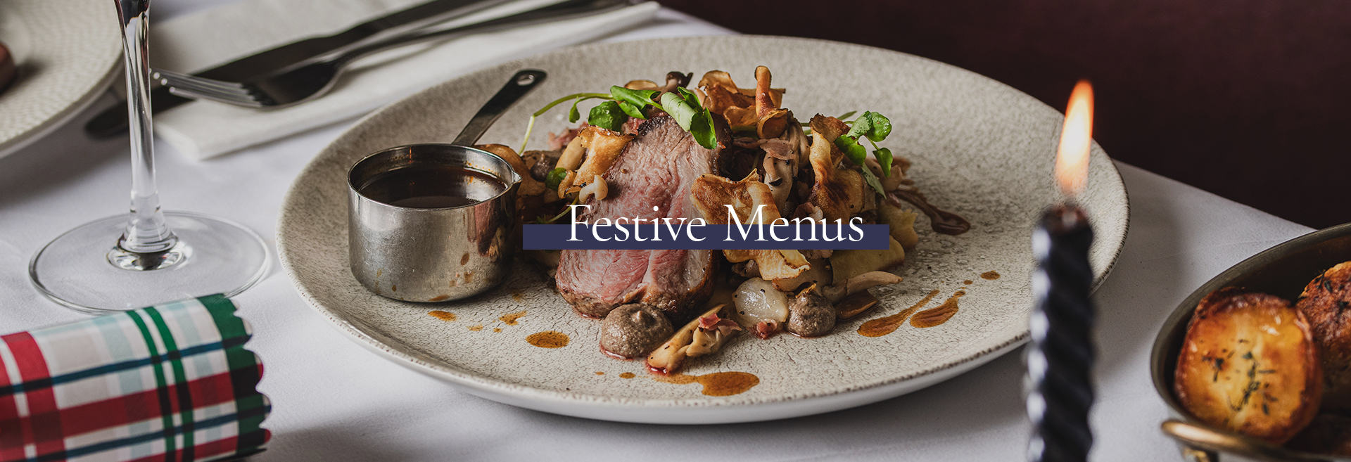 Festive Christmas Menu at The Builder's Arms 